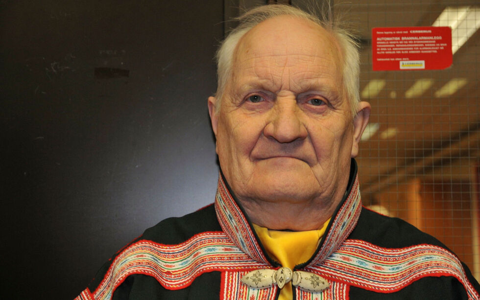 Fremferden i både Fosen-saken, men også i andre områder, bekymrer pensjonistforeningen i Kautokeino. De føler seg som samer ignorert og nedvurdert av regjeringen. Her sekretær Jan Henry Keskitalo.
 Foto: Rita Heitmann