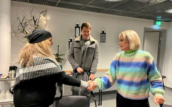 Disse var til stede