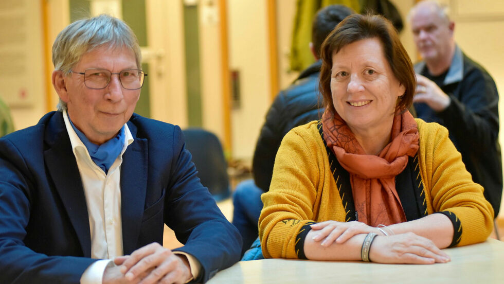 Kjell Johansen og Gunnhild S. Engstad.
 Foto: Irmelin Klemetzen