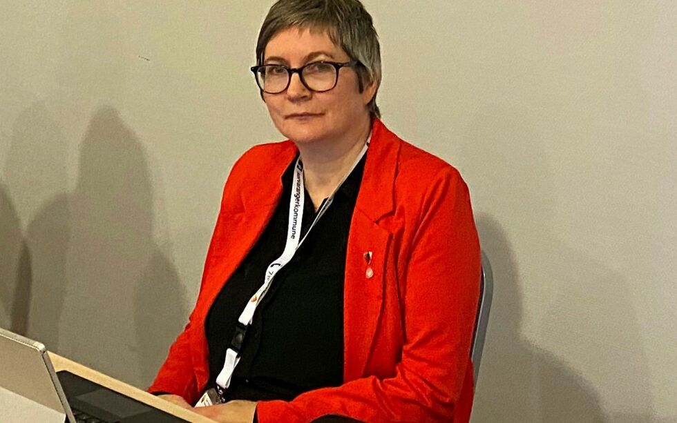 APs grup­pe­le­der, Lena Norum Berg­eng, er klar på at ØFAS må få bygge i in­du­stri­om­rå­det der de i dag hol­der til. Hun hev­der at mye av mot­stan­den ikke er fak­ta­ba­sert, og at det blir helt feil å skul­le bygge i fri­lufts­om­rå­det Verigas.
 Foto: Hallgeir Henriksen