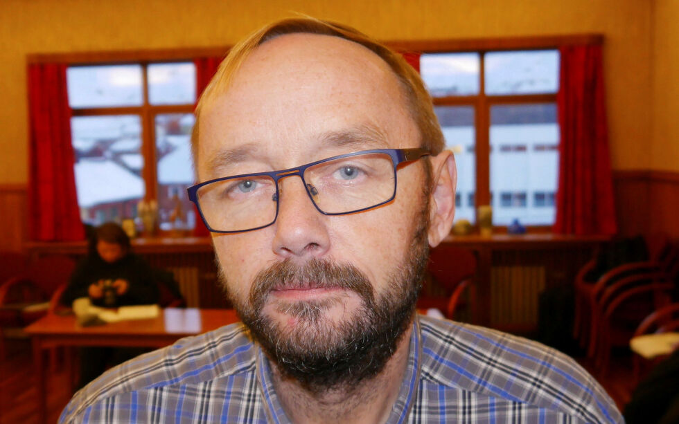 Lars Helge Jensen og hans firma Arctic Suvenir vil ikke lenger bygge badstu i indre havn i Honningsvåg.
 Foto: Geir Johansen