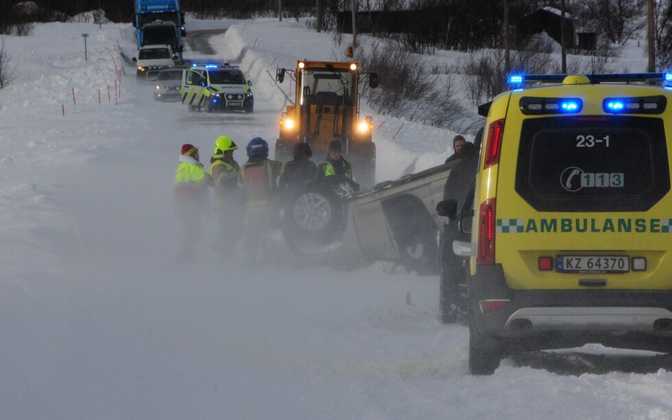Det har hittil i år ikke vært noen dødsulykker på veiene i Finnmark.
Illustrasjonsfoto: Sten Torger Svala
 Foto: Stein Torger Svala