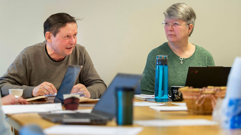 Ordfører Anders S. Buljo fremmet et ønske om å åpne flyplassfondet til kommunen, slik at de kan benytte midlene til å oppfylle de to kravene Luftfartstilsynet ber om før de kan behandle konsesjonssøknaden.
 Foto: Cecilie Bergan Stuedal