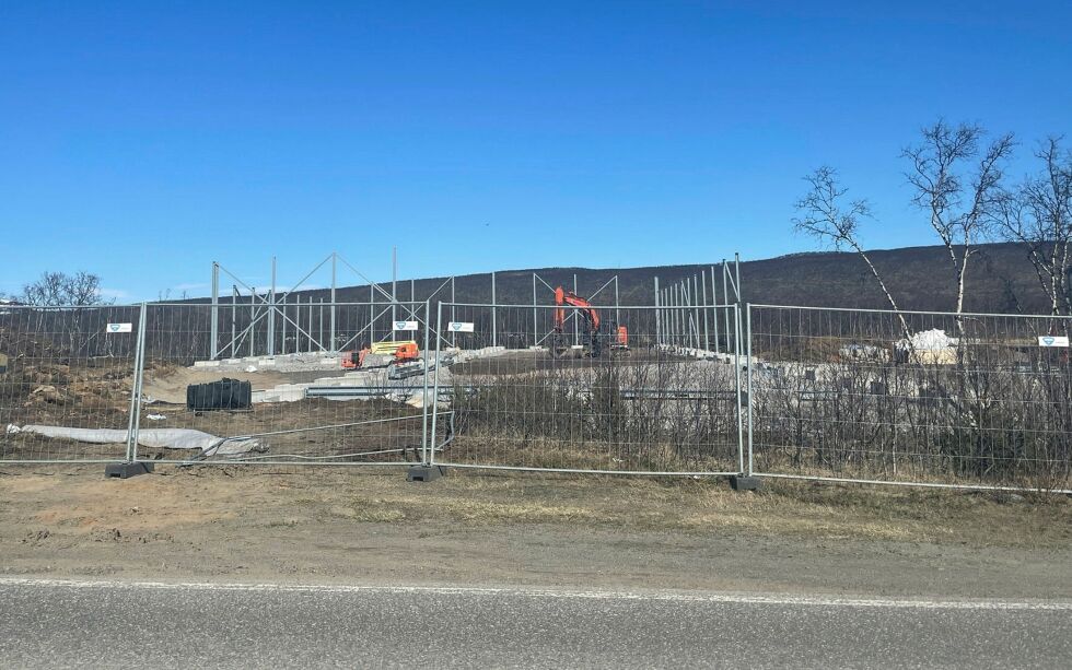 Thor Aage Pedersen i selskapet Viddas AS sier han må utsette byggingen av det planlagt produksjonsanlegget ved Tana bru. Bygget reises av All Eiendom Tana AS, også det eid av Pedersen.