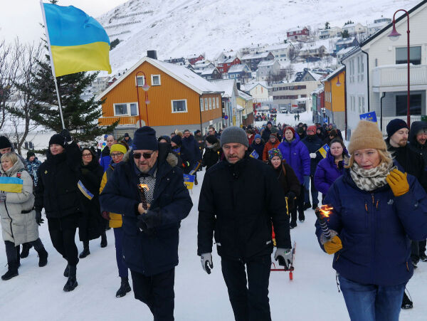 Massiv solidaritet med Ukraina