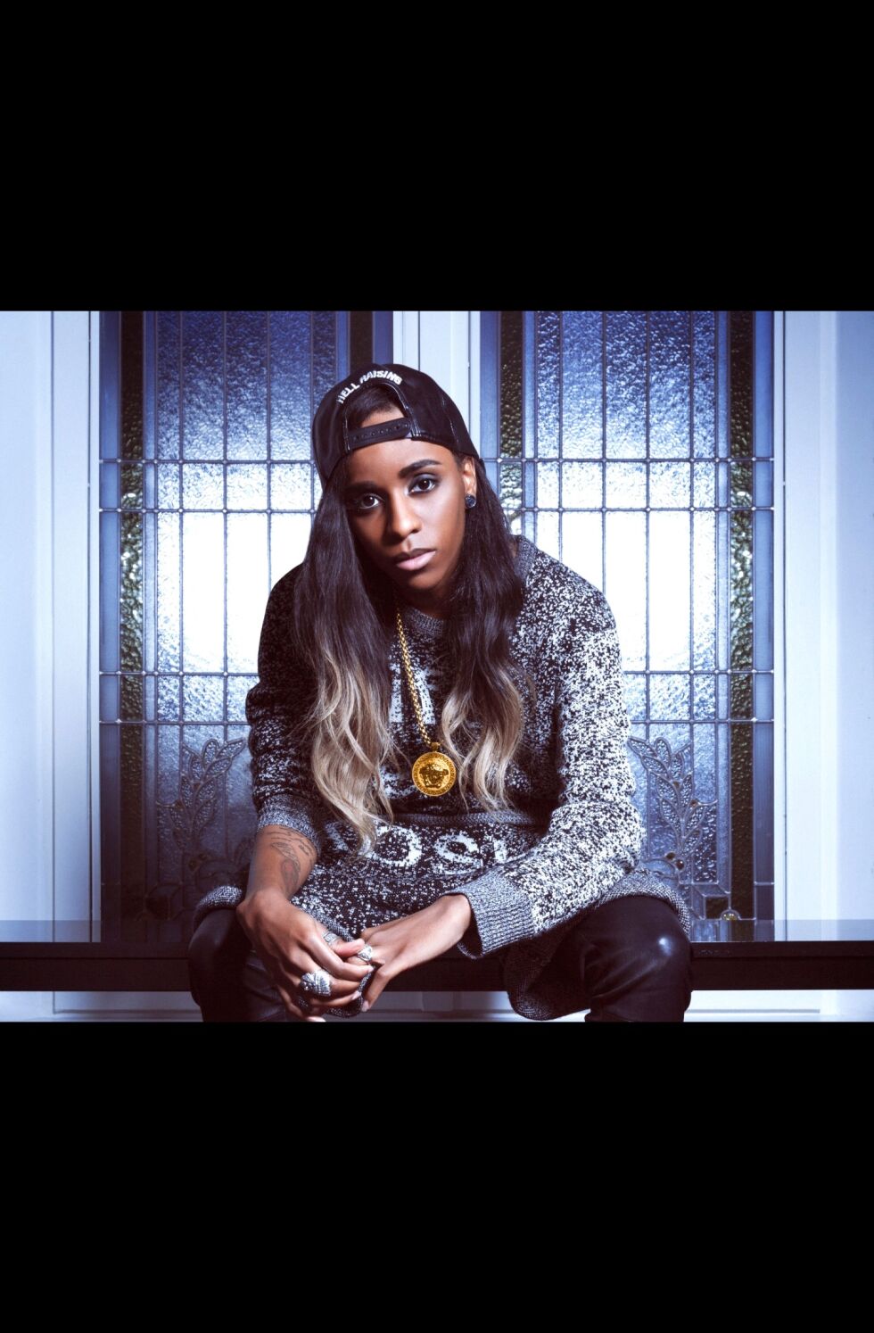 Rapperen Angel Haze fra Amerika.
 Foto: Pressefoto