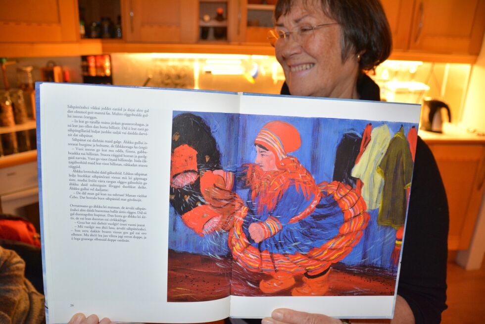Aino Hivand er en fremstående illustratør av barnebøker. Illustrasjonene er fargerike og får oss til å smile og le.
 Foto: Elin M Wersland