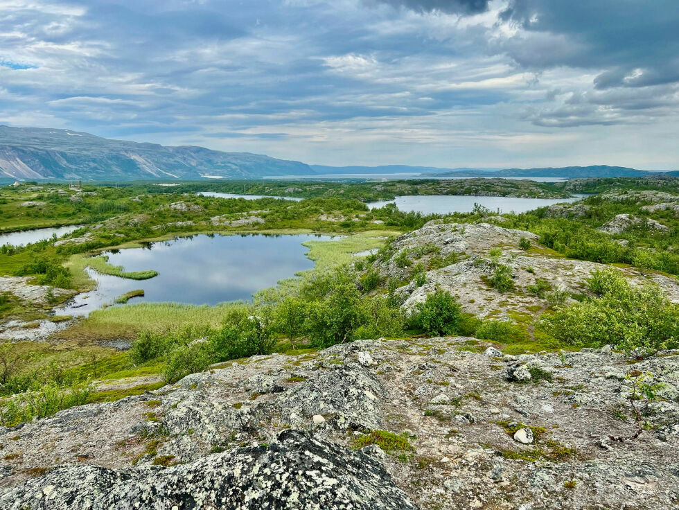 I Porsanger skal det i første omgang bores sju hull.
 Foto: Marit Holm Pettersen