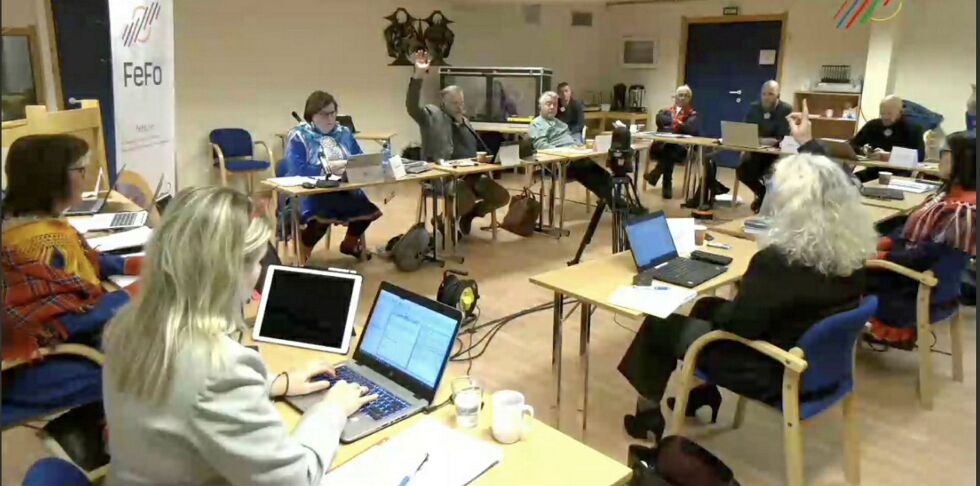 FeFo-styret støtter Finnmarkskommisjonens konklusjon om at rettighetene tilhører befolkningen i Karasjok. Det ble avgjort onsdag ettermiddag.
 Foto: Skjermdump