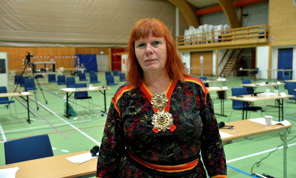 Ann Finbog i Samefolkets parti vil ha Sametingets svar. Foto: Steinar Solaas