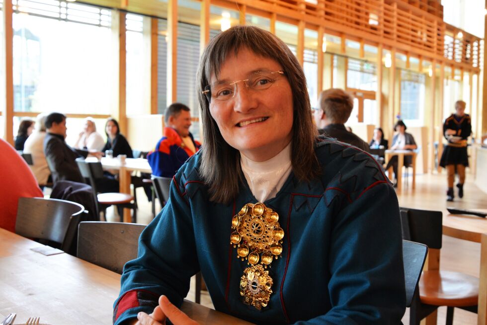 Torill Bakken Kåven har vært innvalgt på Sametinget siden 2005. Da Nordkalottfolket tok steget fra liste til «ordentlig» parti var det aldri tvil om at det var hun som måtte bli den første lederen.
 Foto: Steinar Solaas