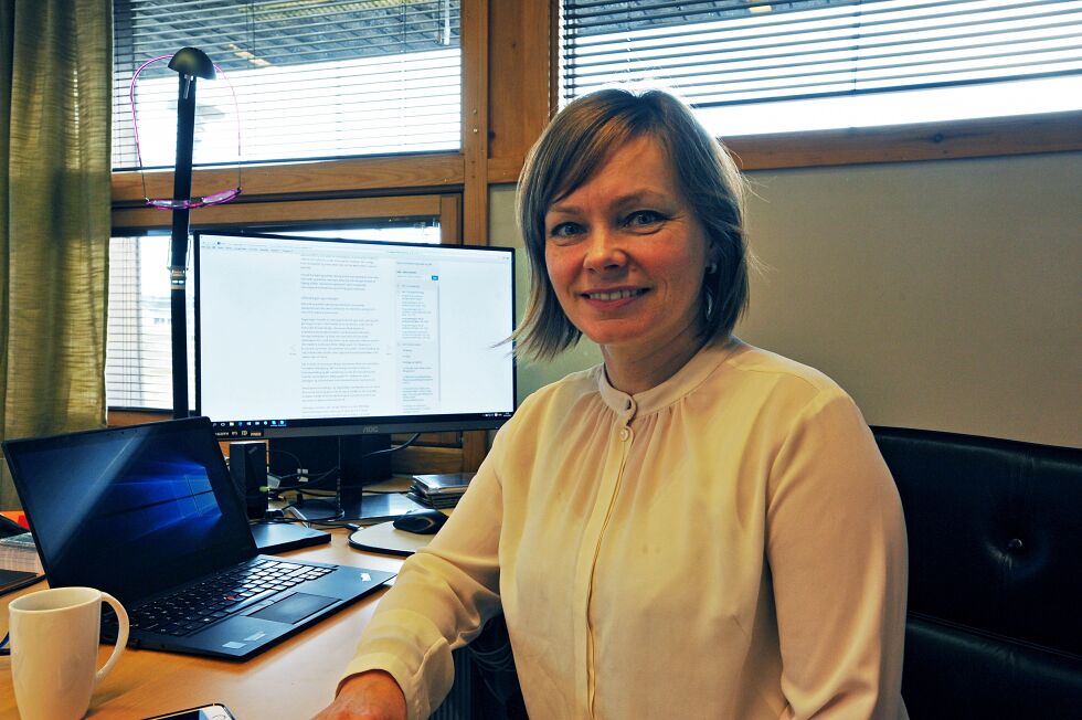 Styreleder i Beaivváš, Lene Hansen.
 Foto: Erik Brenli