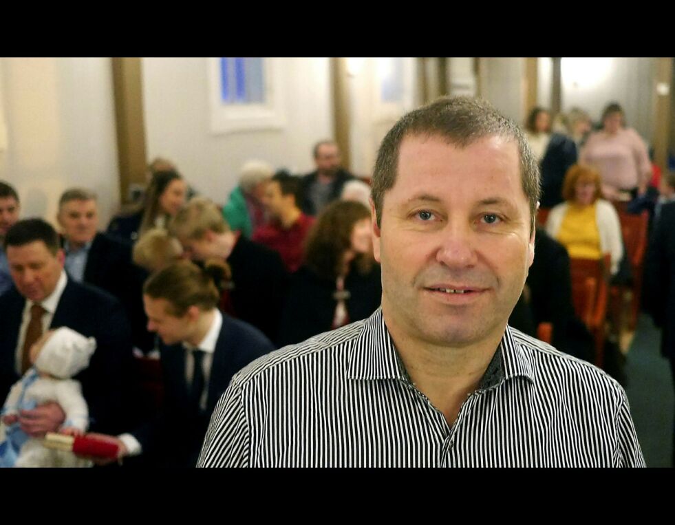 Thorgeir Walsøe er ny leder for Nordkapp menighetsråd. – Vi opplever et stort engasjement blant folk i lokalsamfunnet for det som vi arbeider med, sier han. FOTO: GEIR JOHANSEN