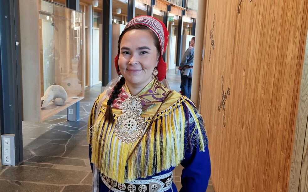 Maren Benedicte Nystad Storslett (NSR) er Sametingets «barnehageminister».
 Foto: Steinar Solaas
