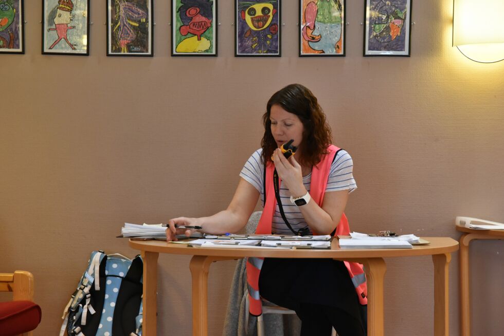 Anne Britt Føleide Hansen, daglig leder i Vindvotten barnehage, tror det vil bli enklere med appen.
 Foto: Kristin Antonie Humstad