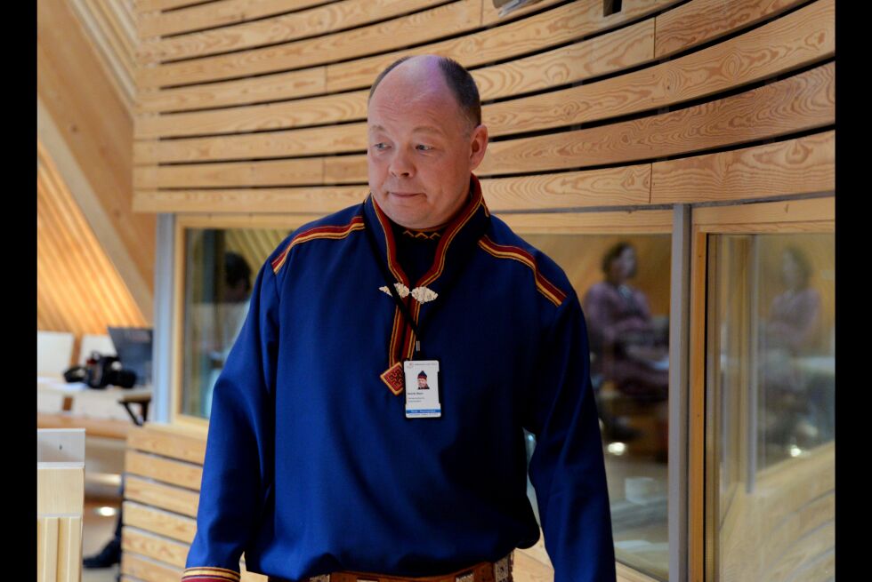 Sametingsråd Henrik Olsen (NSR).
 Foto: Steinar Solaas