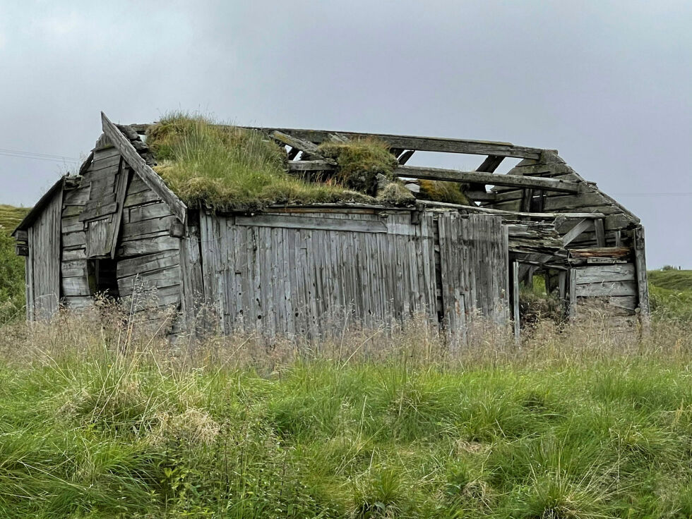 Det gamle Kjæs-hus­et er trolig Pors­ang­er eldste boligbygg.
 Foto: Helge Ovanger