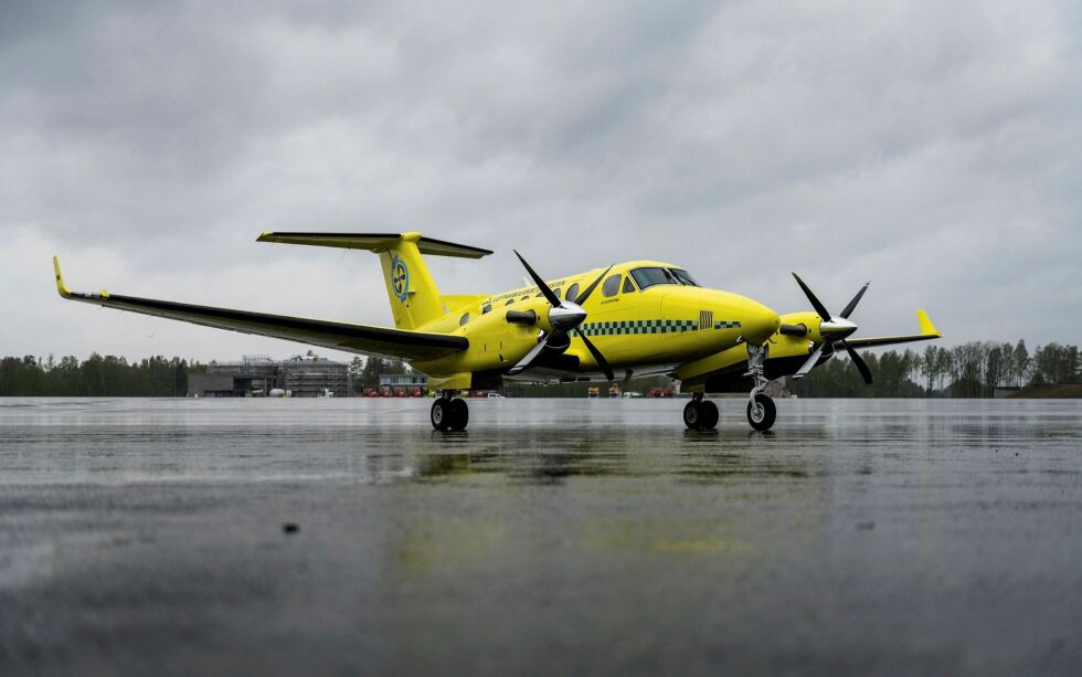 Luftambulansetjenesten i Alta har to ambulansefly på sin base.
 Foto: Luftambulansetjenesten HF