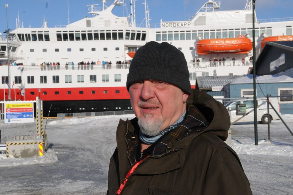 Ordfører Rune Rafaelsen sir at grepa som tas i forhold til hurtigrutepassasjerer, primært gjøres av hensyn til innbyggerne i Sør-Varanger sin sikkerhet.
 Foto: Hallgeir Henriksen