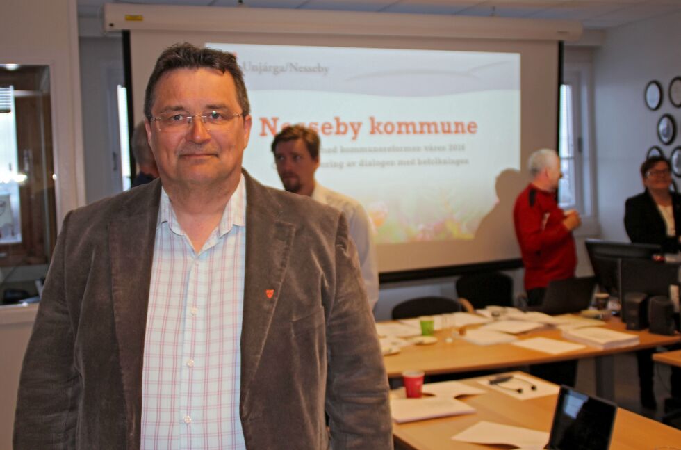 Ordfører Knut Store er spent på både valgoppmøte og resultat i forbindelse med folkeavstemningen som skal gjennomføres i forbindelse med kommunereformen.
 Foto: Torbjørn Ittelin