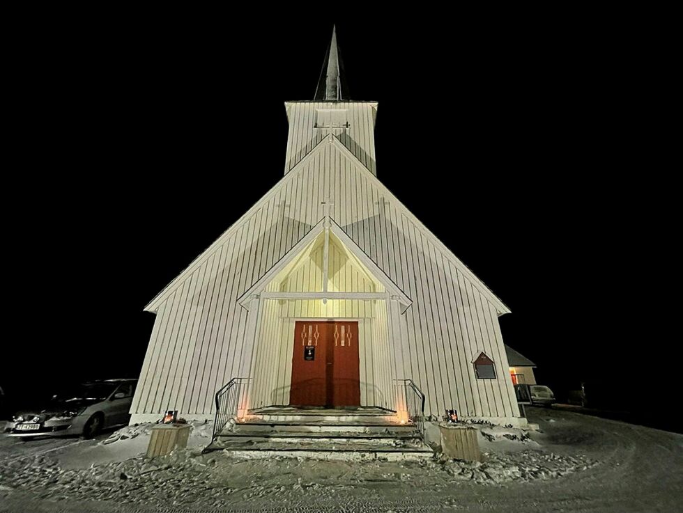 Lakselv Kirke.
 Foto: Hannah Persen