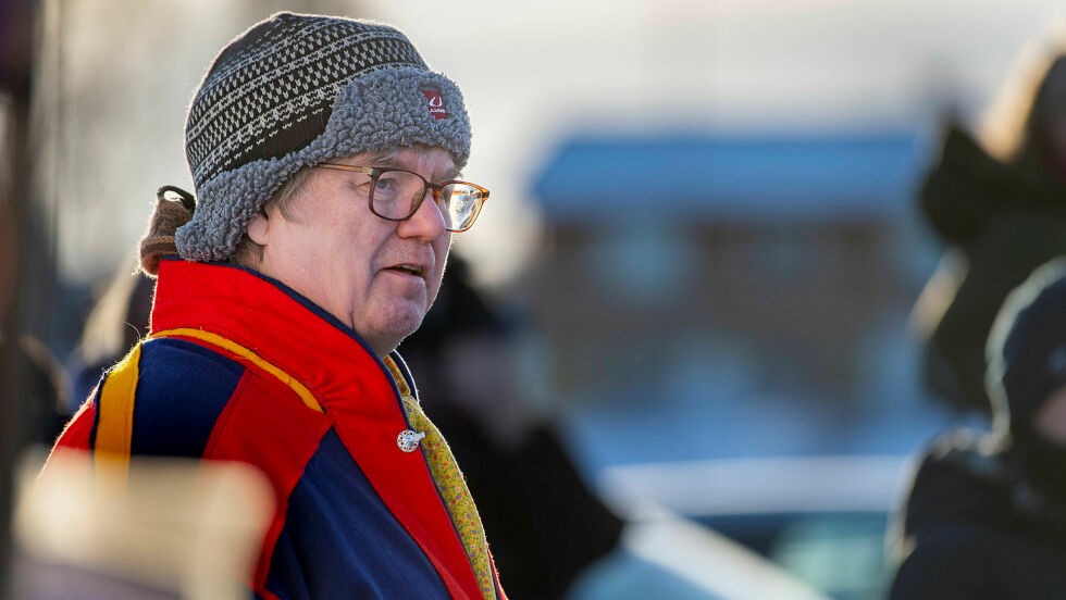 – Det er alvorlige trusler vi er utsatt for, sier Jovna Eira, leder i Karasjok flyttsamelag.
 Foto: Cecilie Bergan Stuedal