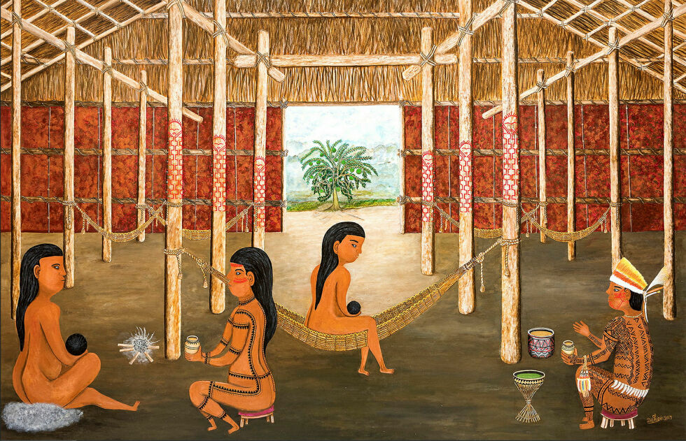 Duhigó, Nepu Arquepu [Mon­key Ham­mock], 2019. MASP Col­lec­tion.
 Foto: KODE