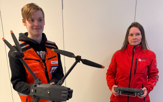 Røde Kors i Finnmark lanserer dronegruppe