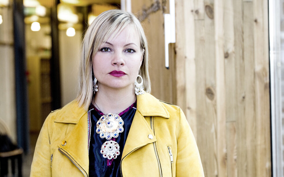 Máret Ánne Sara.
 Foto: June Bjørnback
