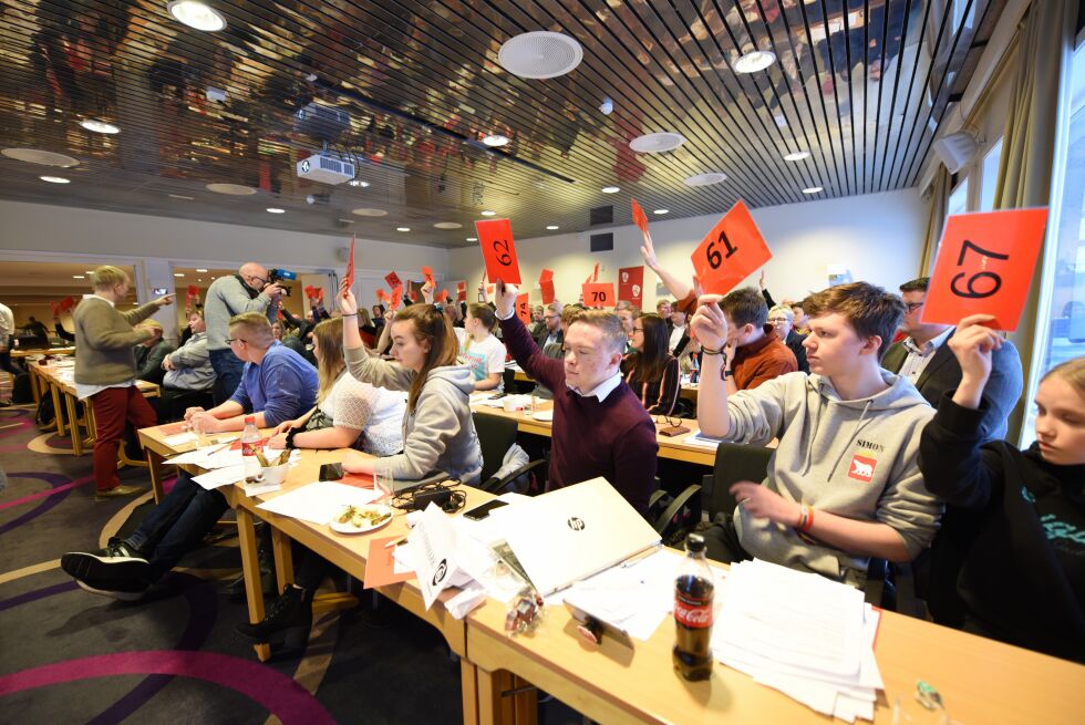 Stemmetallet ble 50 mot 35 for å godkjenne avtalen med Troms AP.
 Foto: Lars Birger Persen