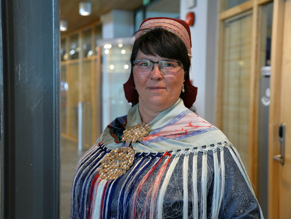 Sametingsråd Berit Marie P. E. Eira (Ávjovárri flyttsameliste)
 Foto: Steinar Solaas