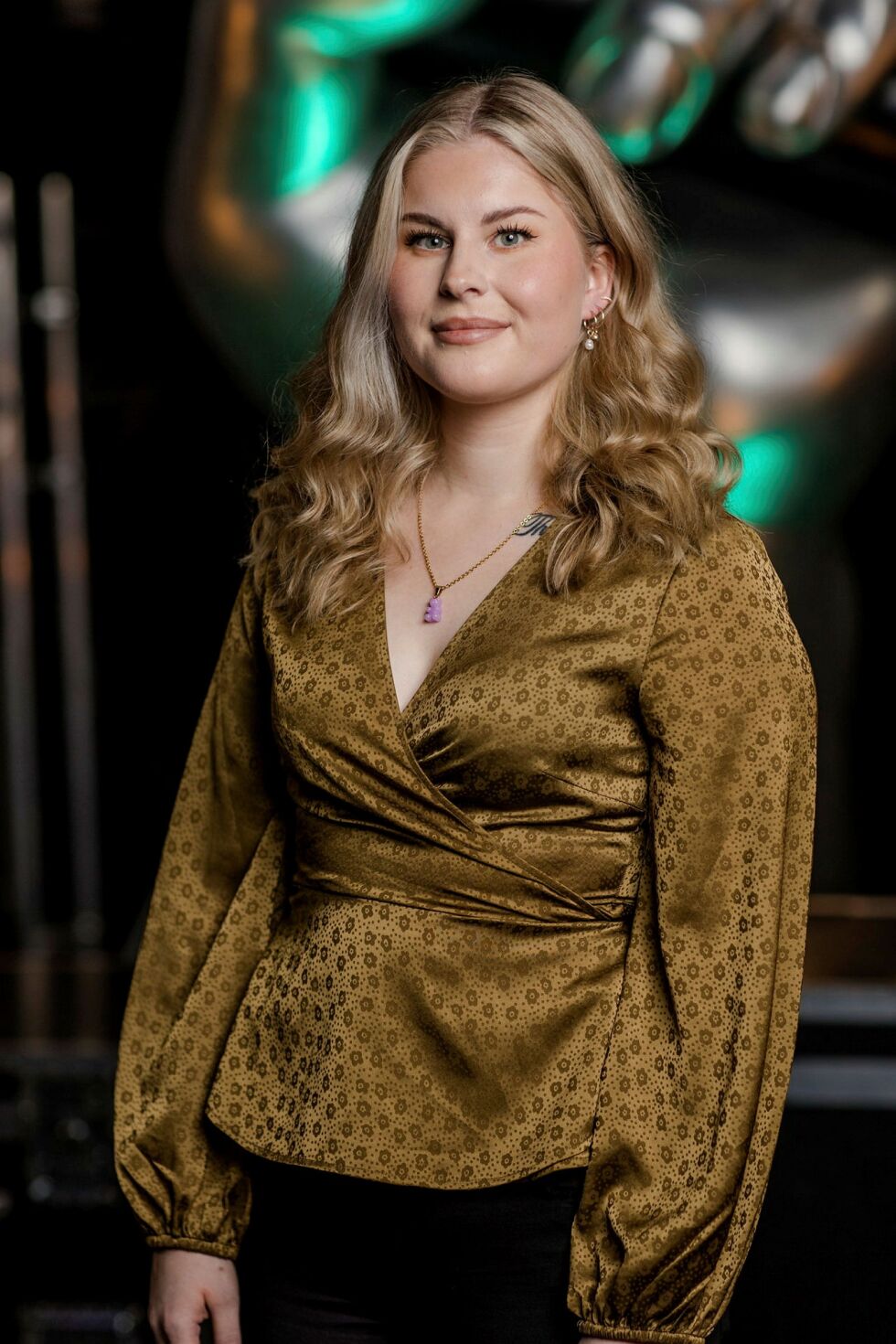 Tara Lill Flåten Nicolaisen (25) er igjen fredagsunderholdning, denne gangen i The Voice.
 Foto: Robert Dreier Holand/Tv2
