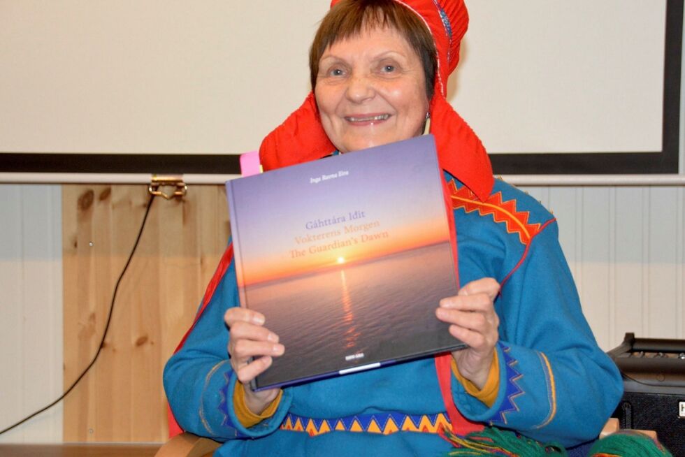 – Inga Rav­na Eira er en spenn­en­de for­fat­ter. Hun er en for­kjem­per for lit­te­ra­tu­ren og for det sam­iske språk, sier Lill Tove Fred­rik­sen
 Foto: Elin Wersland