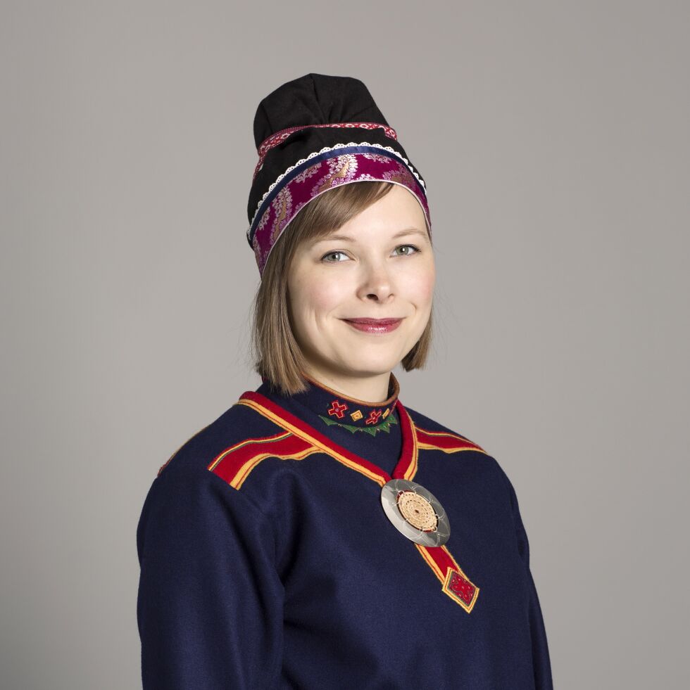 – NSR prioriterer det å ivareta sjøsamisk næring og bosetting, sier Sandra Márjá West; som selv er fra den sjøsamiske bygda Manndalen i Kåfjord.
 Foto: Marie Louise Somby