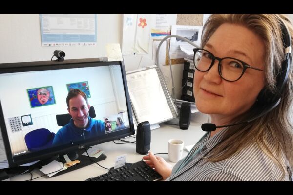 Skype-tilbud til engstelige barn og unge