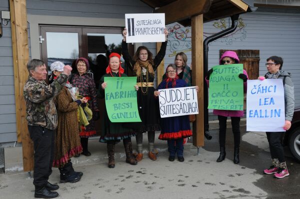 Protester mot våte drømmer