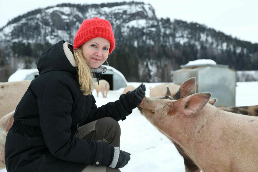 Helle Haukvik, veterinær i Dyrevernalliansen
 Foto: Iselin Linstad Hauge