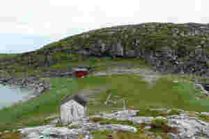 Sankarihaugen i Bugøynes
