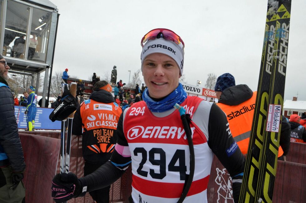 Henrik Joks imponerte stort i sin aller første start i Vasaloppet.