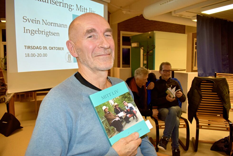 Svein Ingebrigtsen fikk slag for ni år siden. Nå har han skrevet bok om erfaringene sine.
 Foto: Birgitte Wisur Olsen
