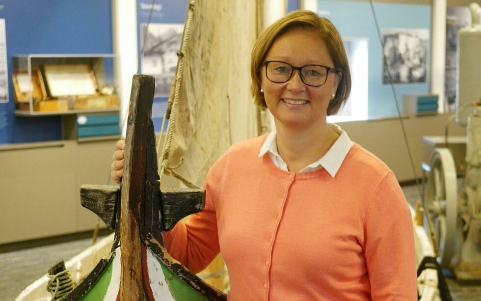 Avdelingsleder Heidi Holmgren ved Nordkappmuseet kan fornøyd melde om godt besøk ved museet denne sommeren.
 Foto: Geir Johansen