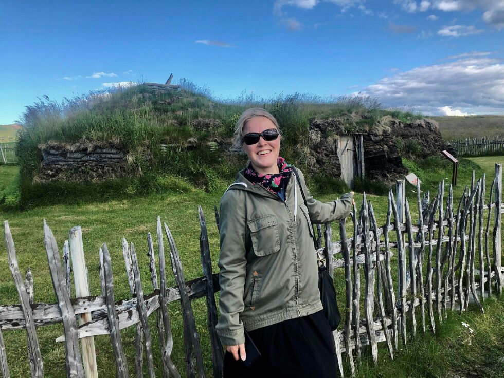 Sari Romppanen fra Tampere brukte god tid i kulturminneområdet, og likte det hun fikk se.
ALLE FOTO: Birgitte Wisur Olsen