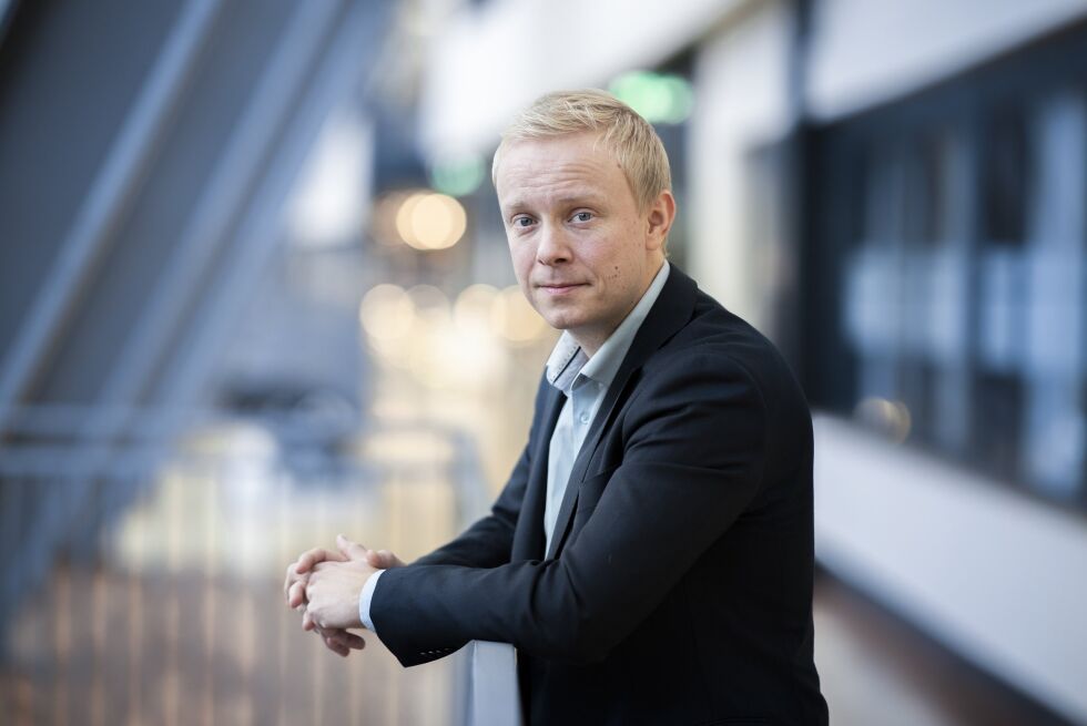 Telenors pressekontakt og informasjonssjef, Magnus Line, sier til Ságat at feilen antas rettet i løpet av ettermiddagen fredag.
 Foto: Martin Fjellanger, Telenor