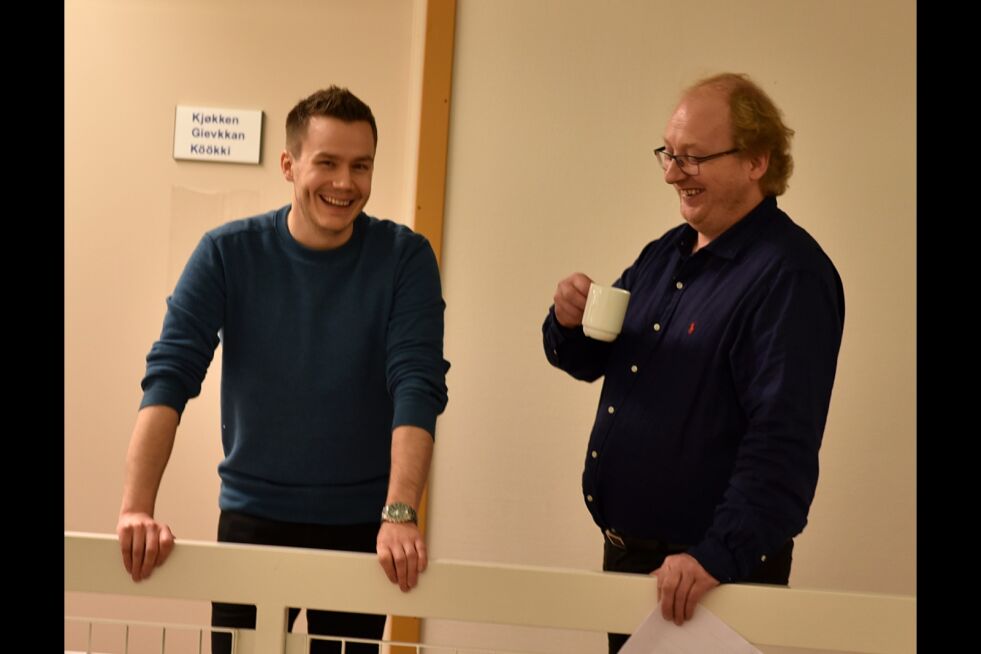 TLP med Hans Magnus Thunestvedt og Helge Olaussen i spissen, inngikk et budsjettforlik med Høyre og FrP der Solbrått aldershjem ble tatt ut fra 2018. Meningen var å få en utredning av helsesektoren på plass før man reforhandlet en ny Solbrått-avtale.
 Foto: Bjørn Arne Johansen
