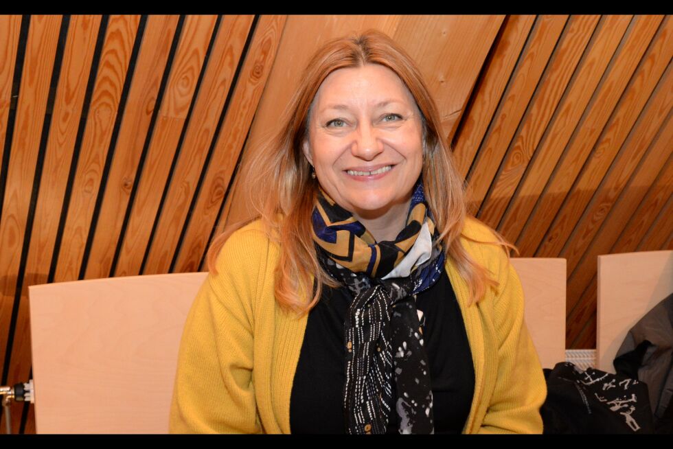 Statssekretær Anne Karin Olli (H) skryter av samisk satsing i statsbudsjettet.
 Foto: Steinar Solaas