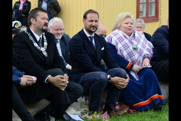 Kronprinsen besøkte Gállogiedde