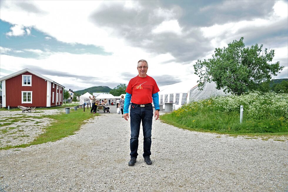 Det er et fullspekket program festivalsjef Egil Borch kan by på dette året.
 Foto: Lars B Persen