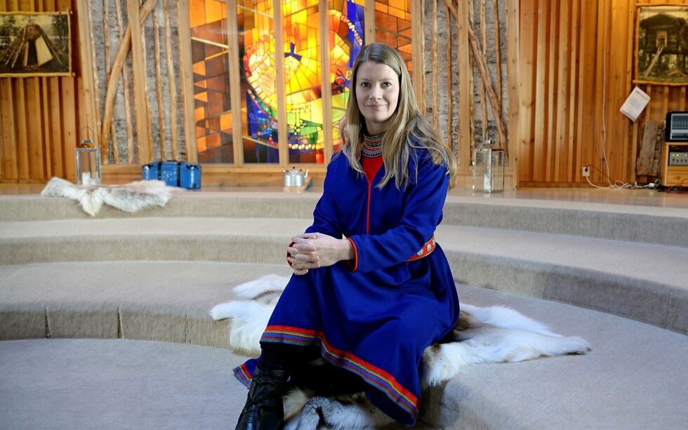 Josefina Skerk er daglig leder ved Sijti Jarnge i Aarborte/Hattfjelldal.
 Foto: Steinar Solaas