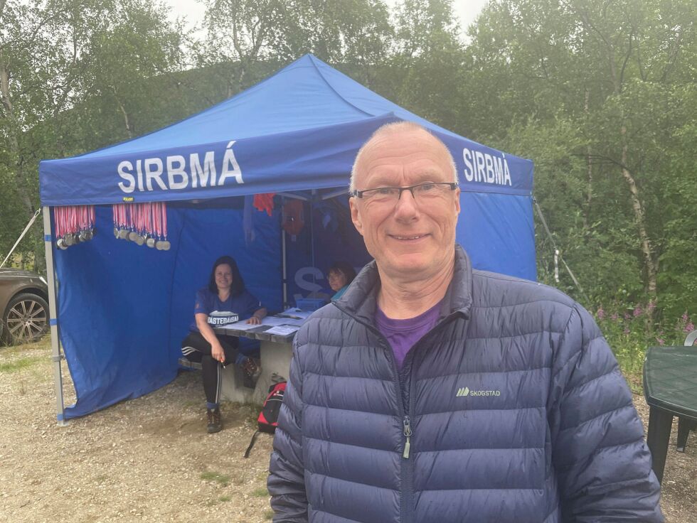Leif Birger Mækinen slo sitt eget mål med mange minutter.
 Foto: Birgitte Wisur Olsen