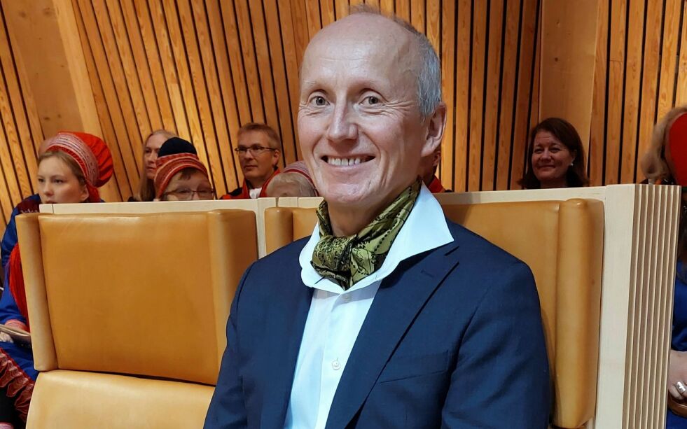 Knut Einar Kristiansen,  Nordkalottfolkets sametingsrepresentant
 Foto: Presse